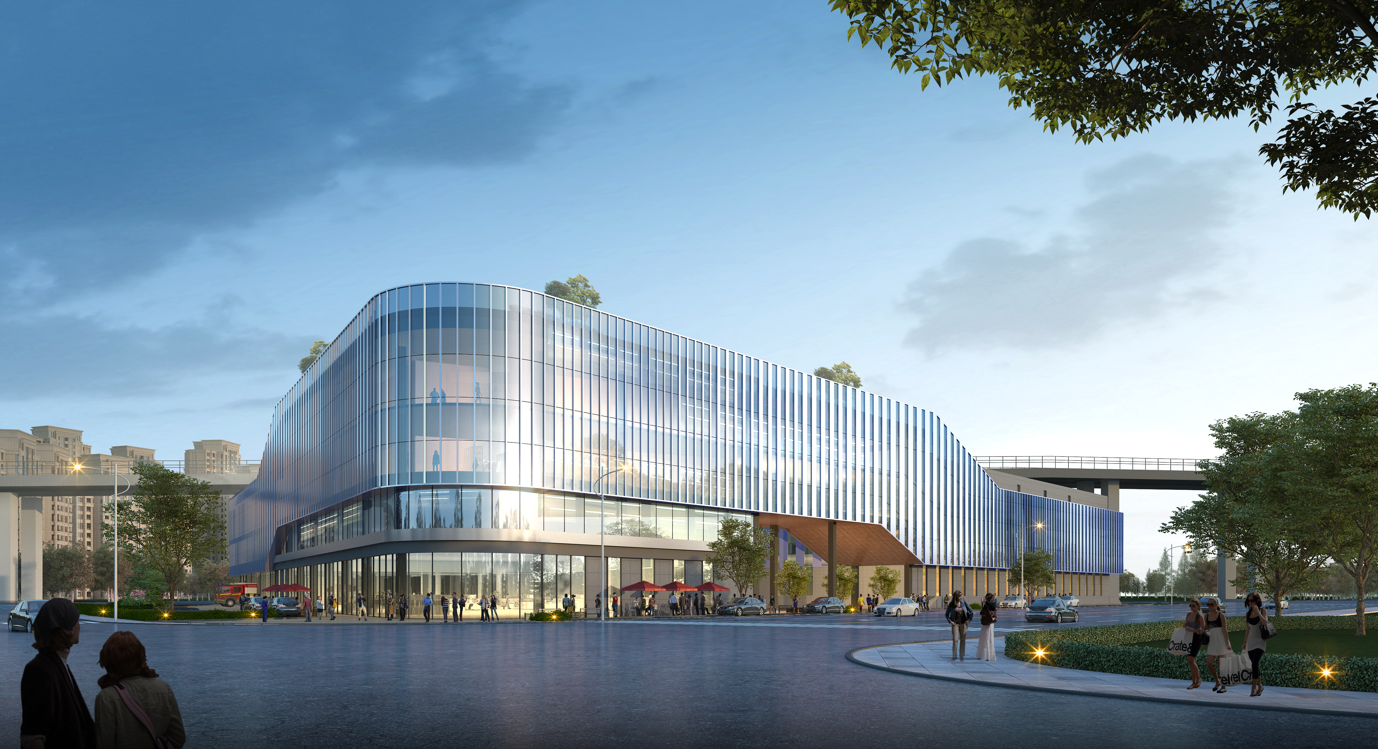 【中标喜讯】 我司成功中标“江北新区桥荫路市政综合体工程施工项目幕墙工程”